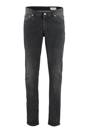 Stretch cotton jeans-0